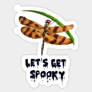 Let's Get SPOOKY (Halloween Pennant) Sticker